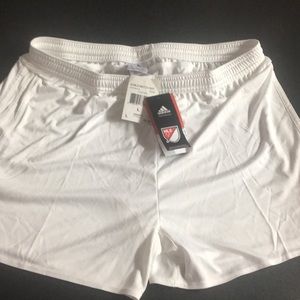 NWT women’s Adidas Large Match Shorts